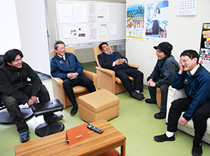 お昼休みでちょっと一息